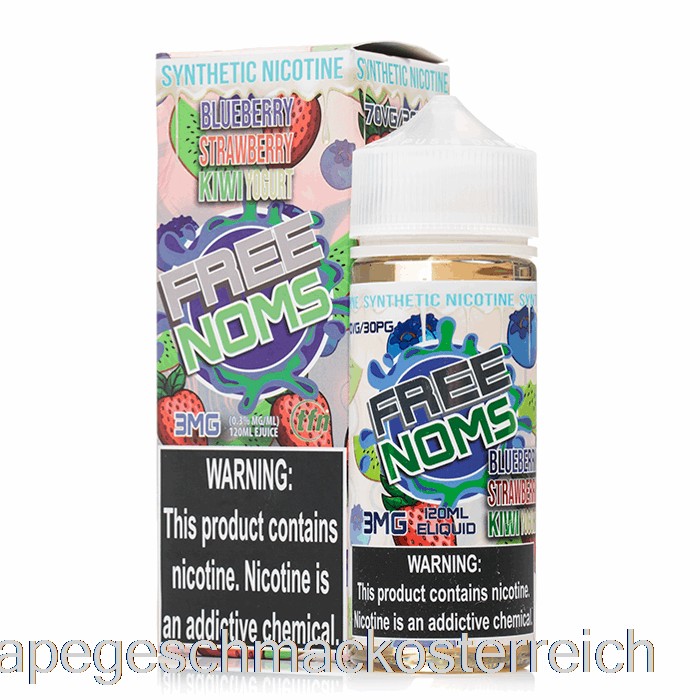 Blaubeer-Erdbeer-Kiwi-Joghurt – Nomenon – 120 Ml, 0 Mg Vape-Geschmack